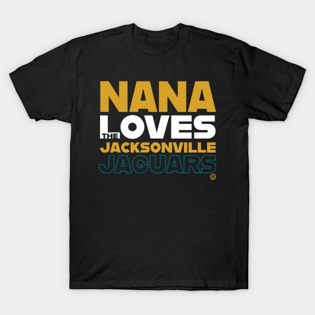 Nana loves the Jacksonville Jaguars T-Shirt by Goin Ape Studios